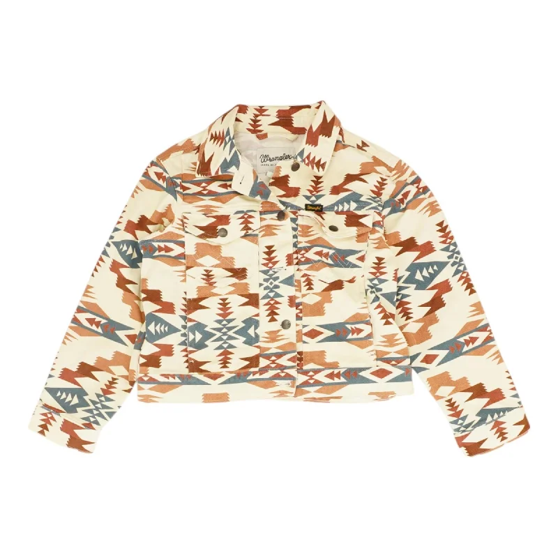 Multi Graphic Denim Jacket