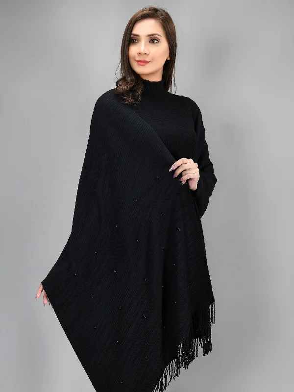 Pearl Shawl - Black