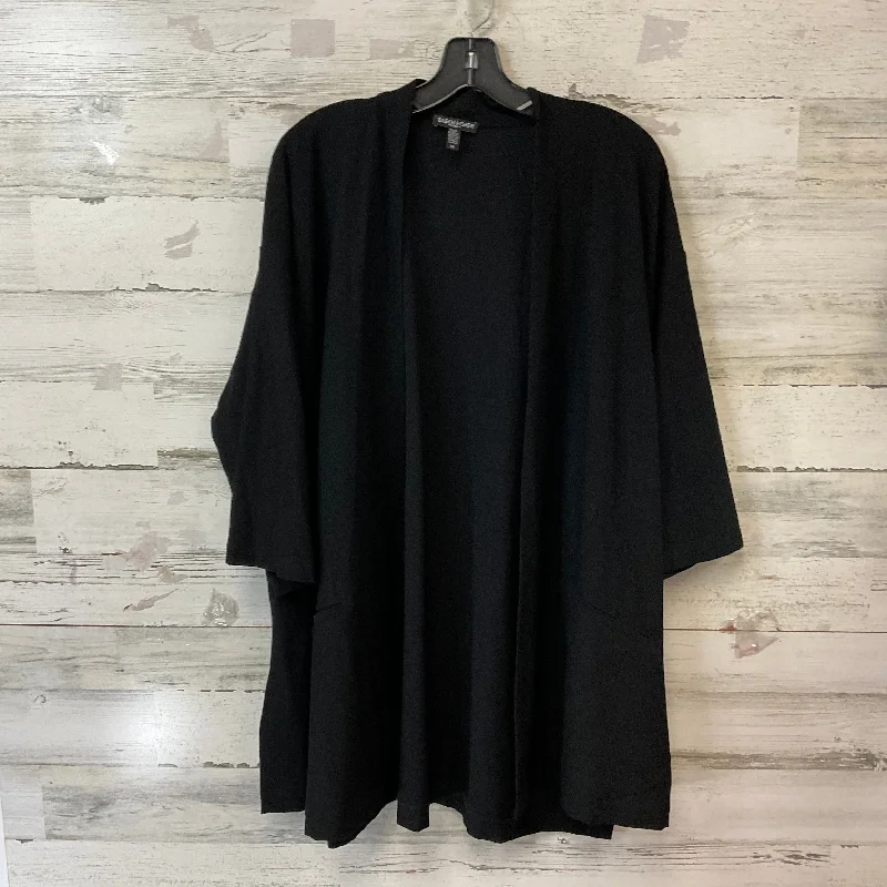 Cardigan By Eileen Fisher In Black, Size: 1x