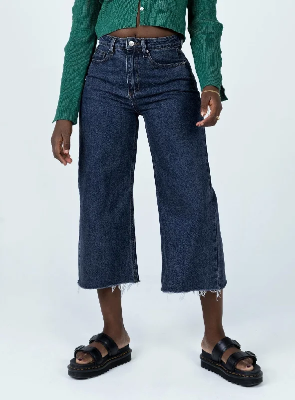 Andalusia Wide Leg Denim Jeans