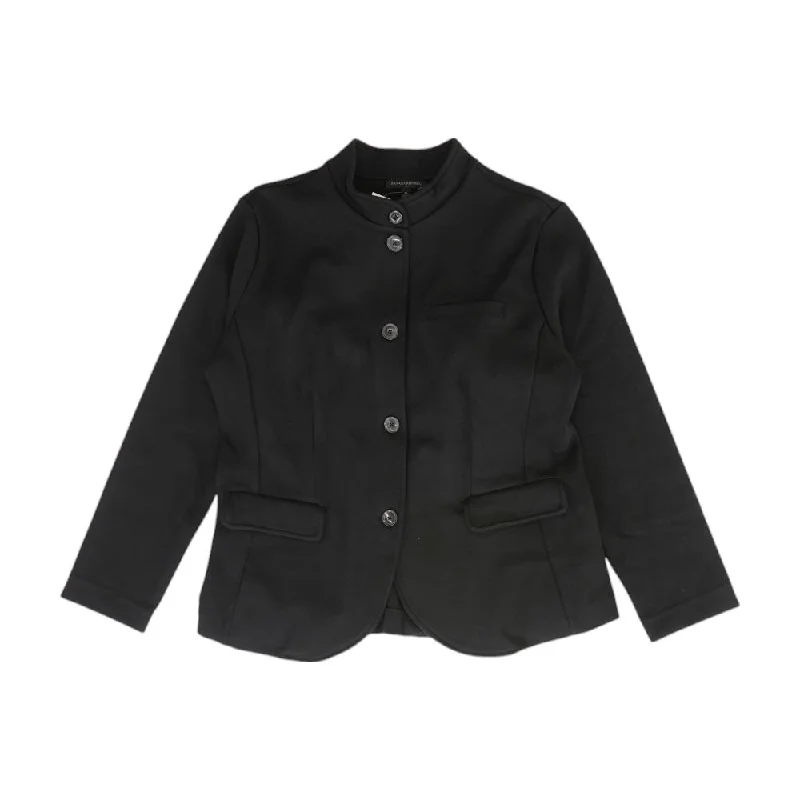 Black Solid Lightweight Jacket