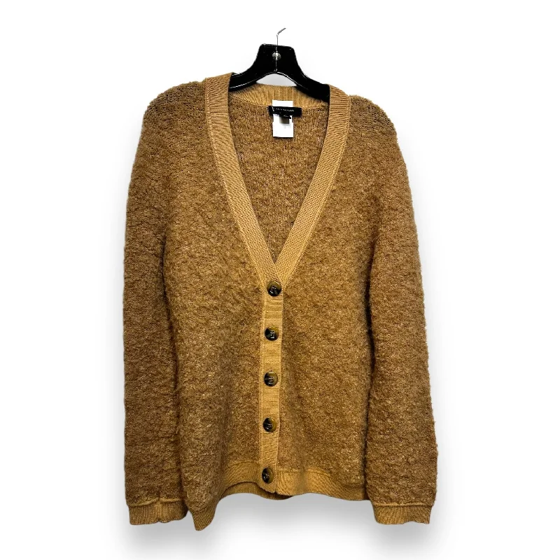 Cardigan By Ann Taylor In Tan, Size: L