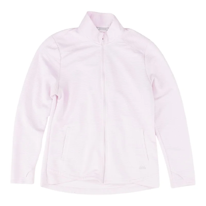 Pink Solid Lightweight Jacket