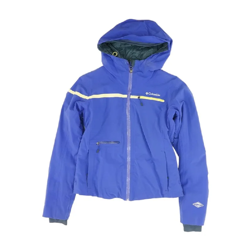 Blue Solid Active Jacket