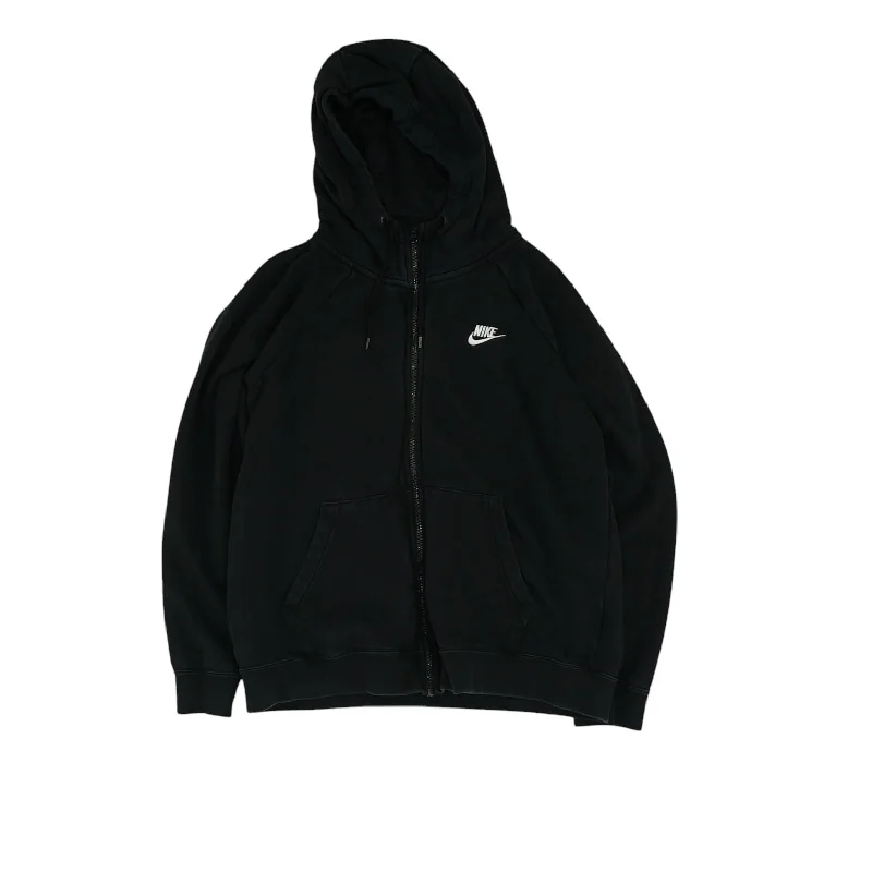 Black Solid Lightweight Jacket