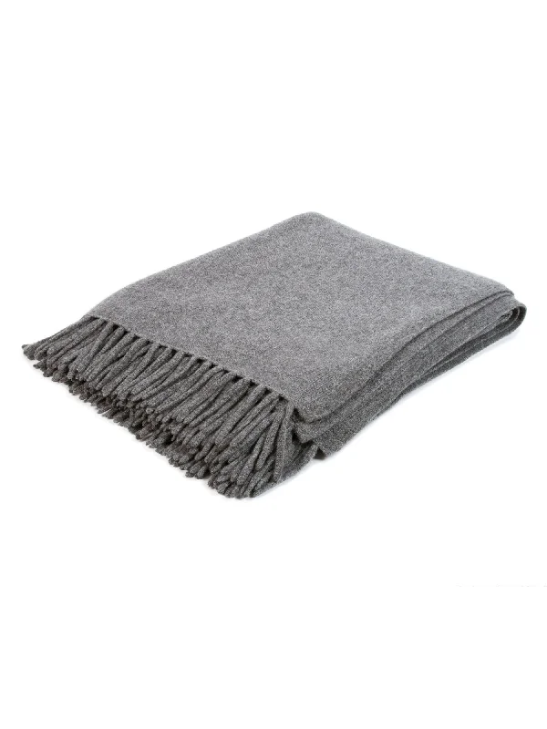 Cashmere blanket "Lux" - dark grey