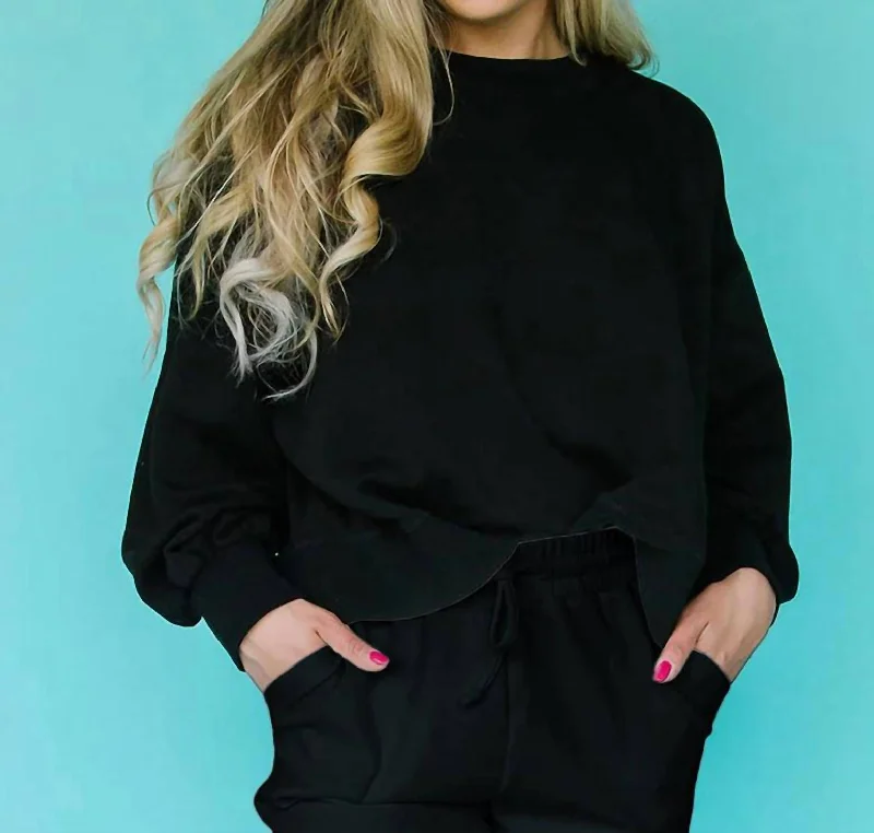 Millie Sweatshirt In Black