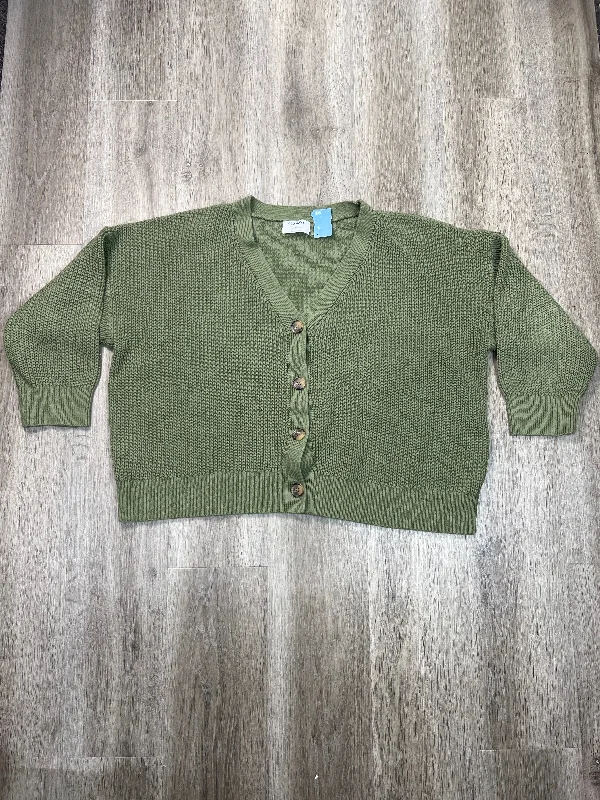 Cardigan By Old Navy In Green, Size: Xxl