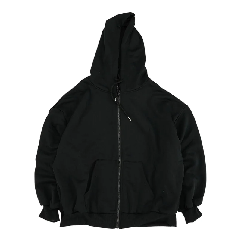 Black Solid Lightweight Jacket