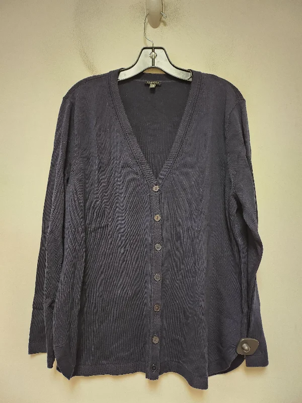 Cardigan By Talbots In Navy, Size: Xlp