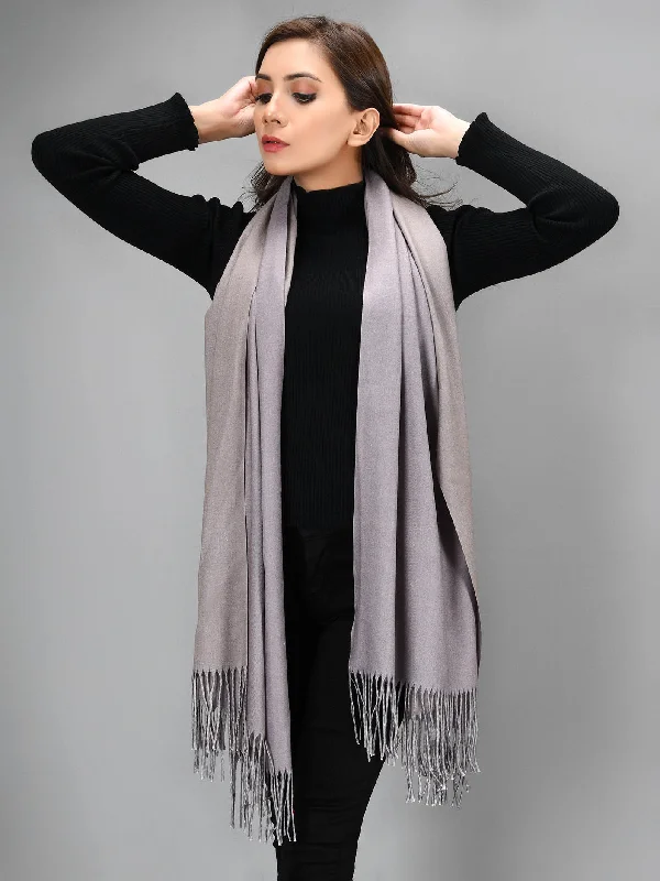 Two Toned Shawl - Dark Beige