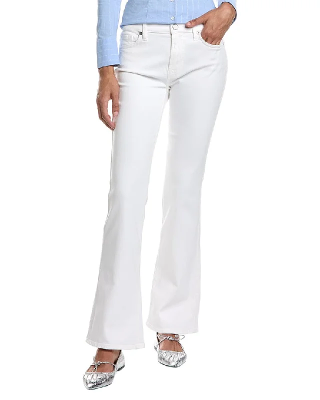 7 For All Mankind The Classic White Bootcut Jean