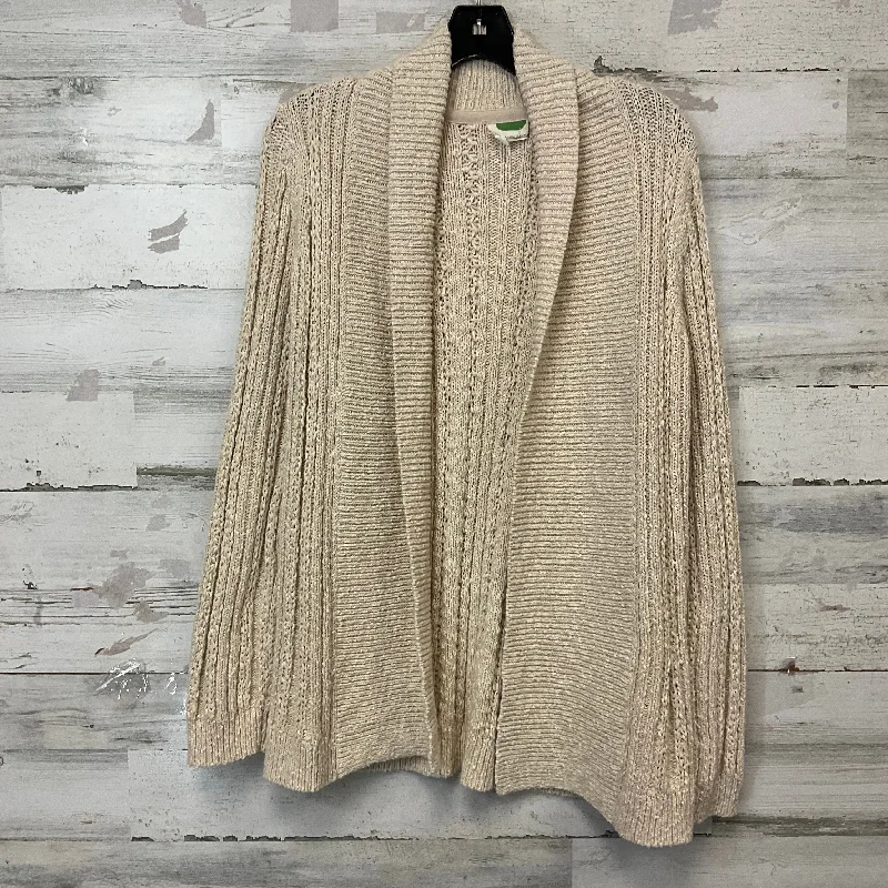 Sweater Cardigan By Anthropologie In Cream, Size: S