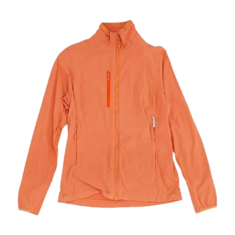 Peach Solid Lightweight Jacket