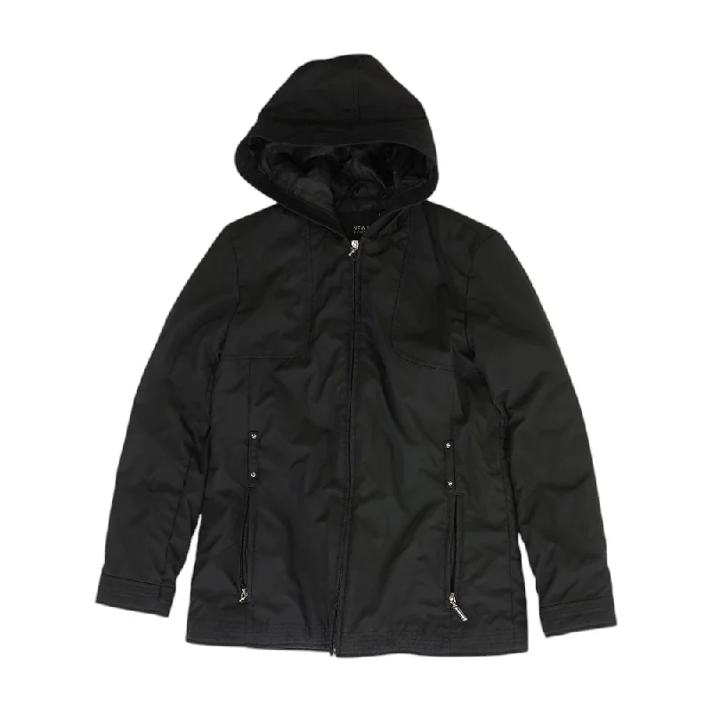 Black Solid Lightweight Jacket