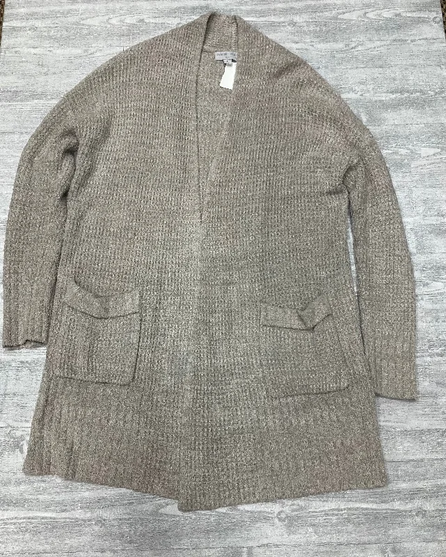 Sweater Cardigan By Barefoot Dreams In Grey, Size: M