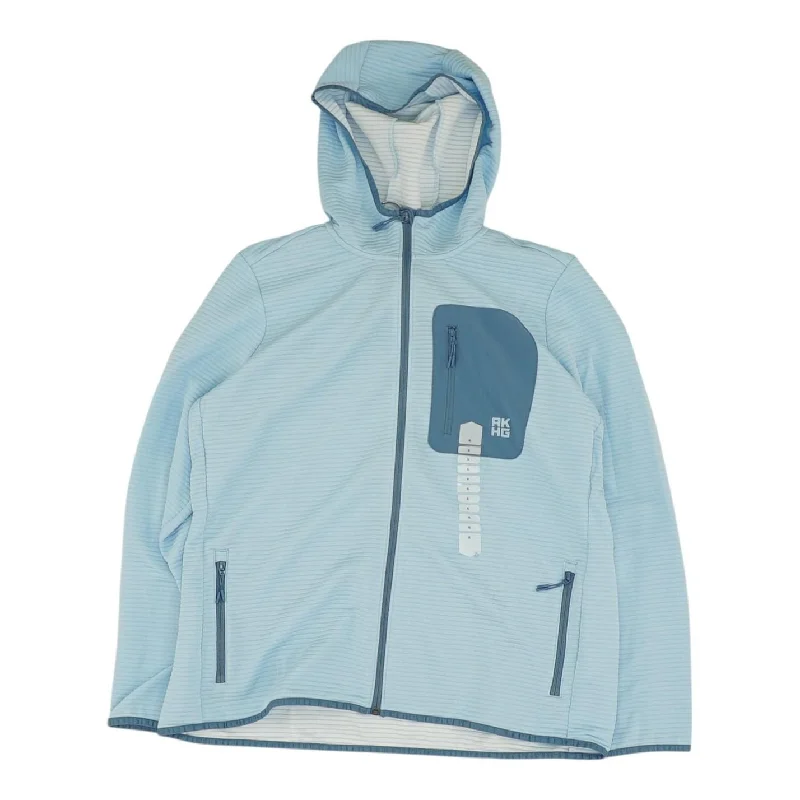 Blue Solid Lightweight Jacket