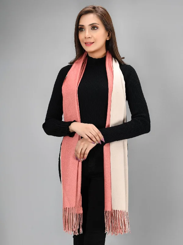 Two Toned Shawl - Beige