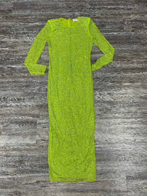 Dress Designer By Self-Portrait In Green, Size: 6