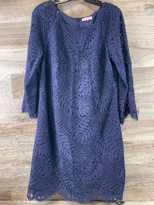 Navy Dress Designer Lilly Pulitzer, Size M