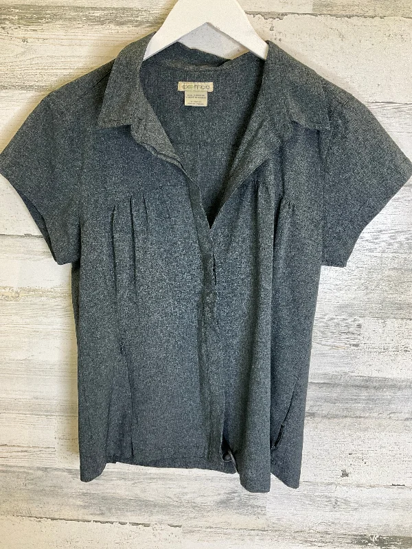 Grey Top Short Sleeve Exofficio, Size M