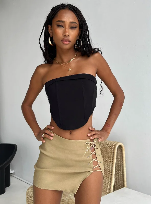 Motel Iram Skirt Tan