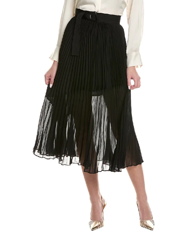 Reiss Anya Pleat Skirt