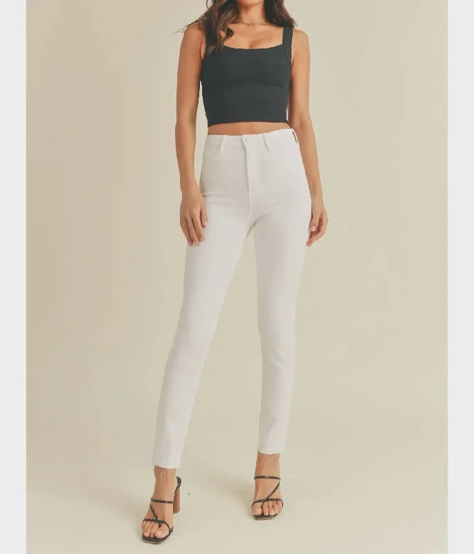 Alyx Skinny Jean In Optic White