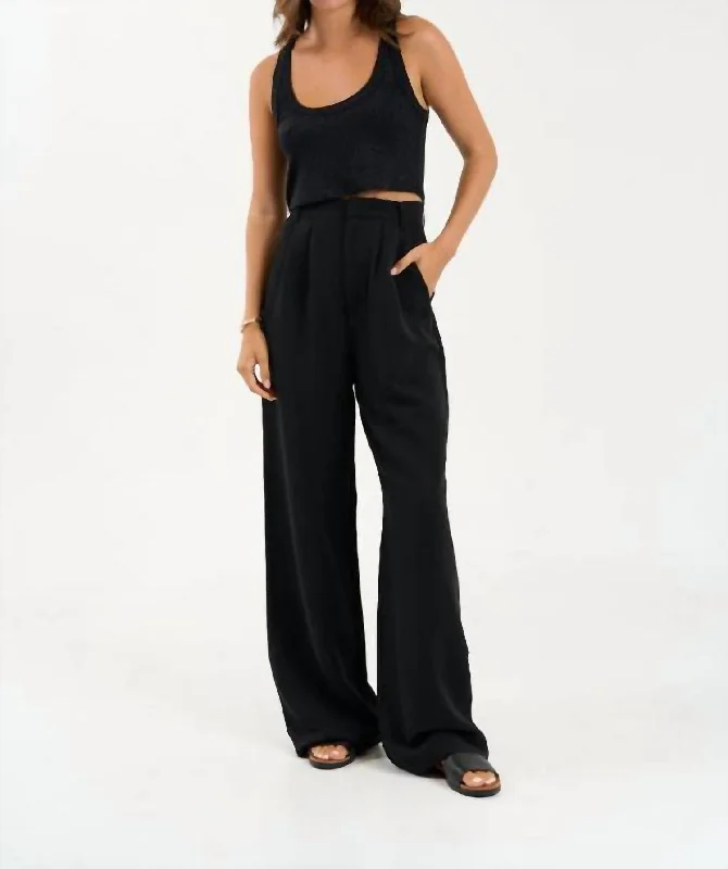 Gentry Trouser - In Black