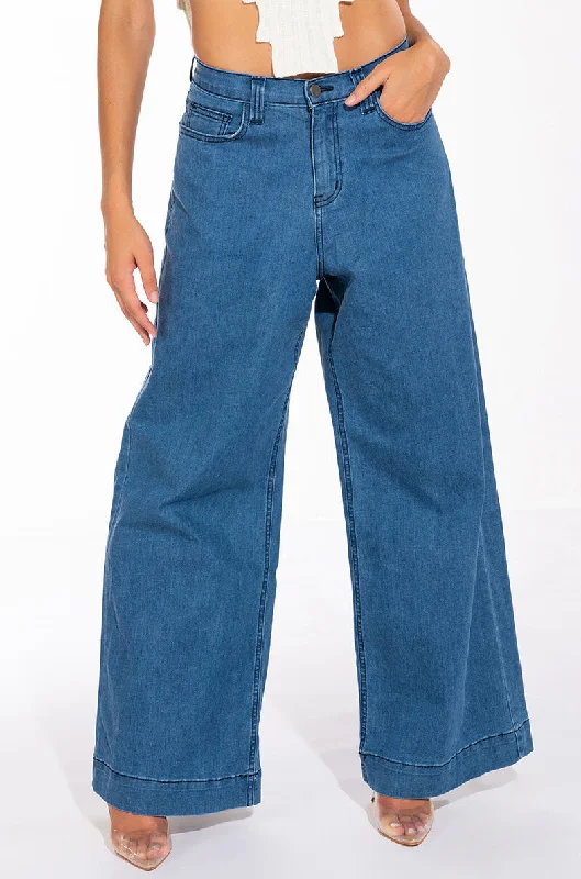 LIVIE EXTRA WIDE DENIM PANT