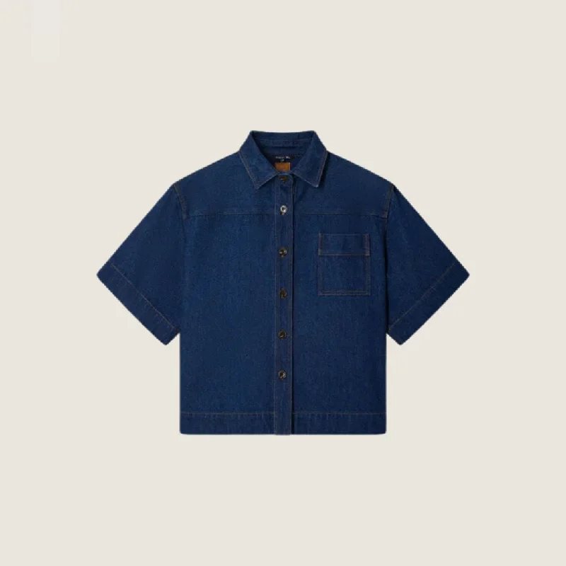 Antoinette Shirt (Indigo)