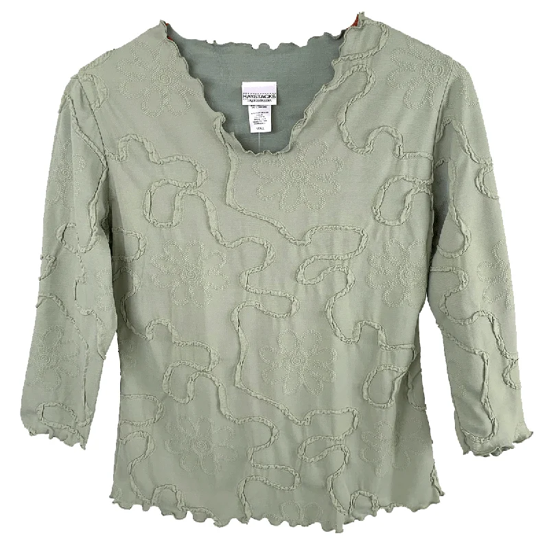 Seagrass Conduit Jacquard Knit Surreal Top