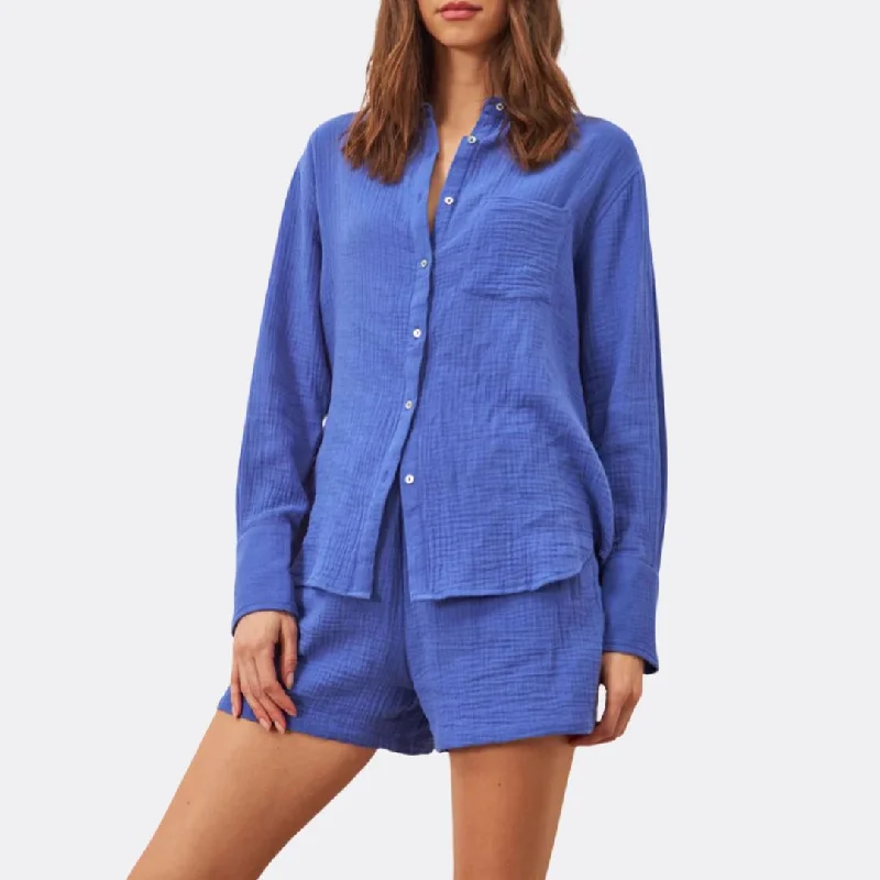 Zosia Shirt (Bleu De France)