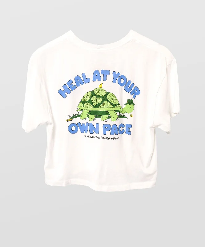 Slow and Steady Crop Shirt